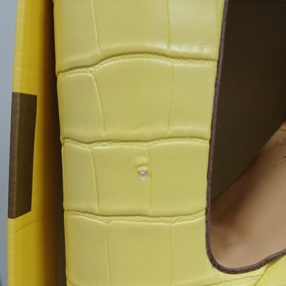 CIRCUS BY SAM EDELMAN Freda High Shaft Boot size 7.5 Stunning Yellow NEW - Picture 8 of 8